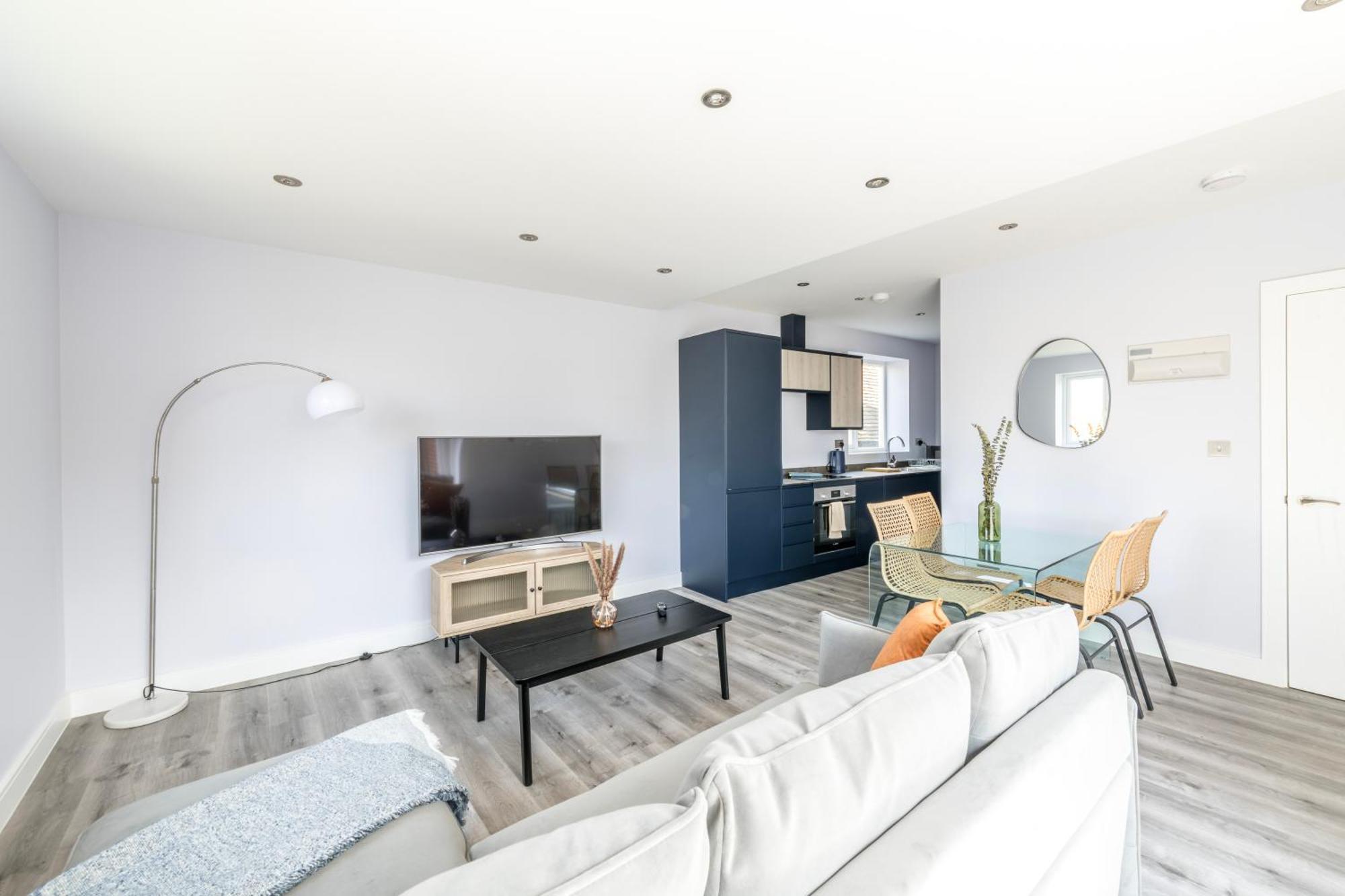 Modern Pent House Apartment - Central - 6 Guests Apartment Abingdon-on-Thames