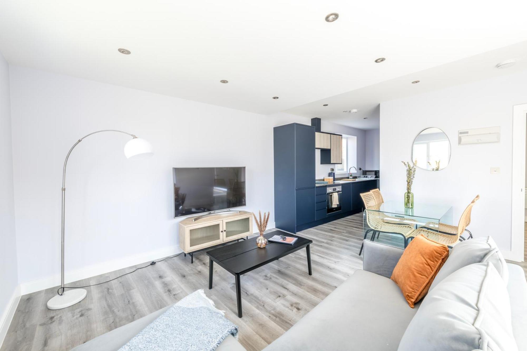 Apartment Modern Pent House Apartment - Central - 6 Guests Abingdon-on-Thames