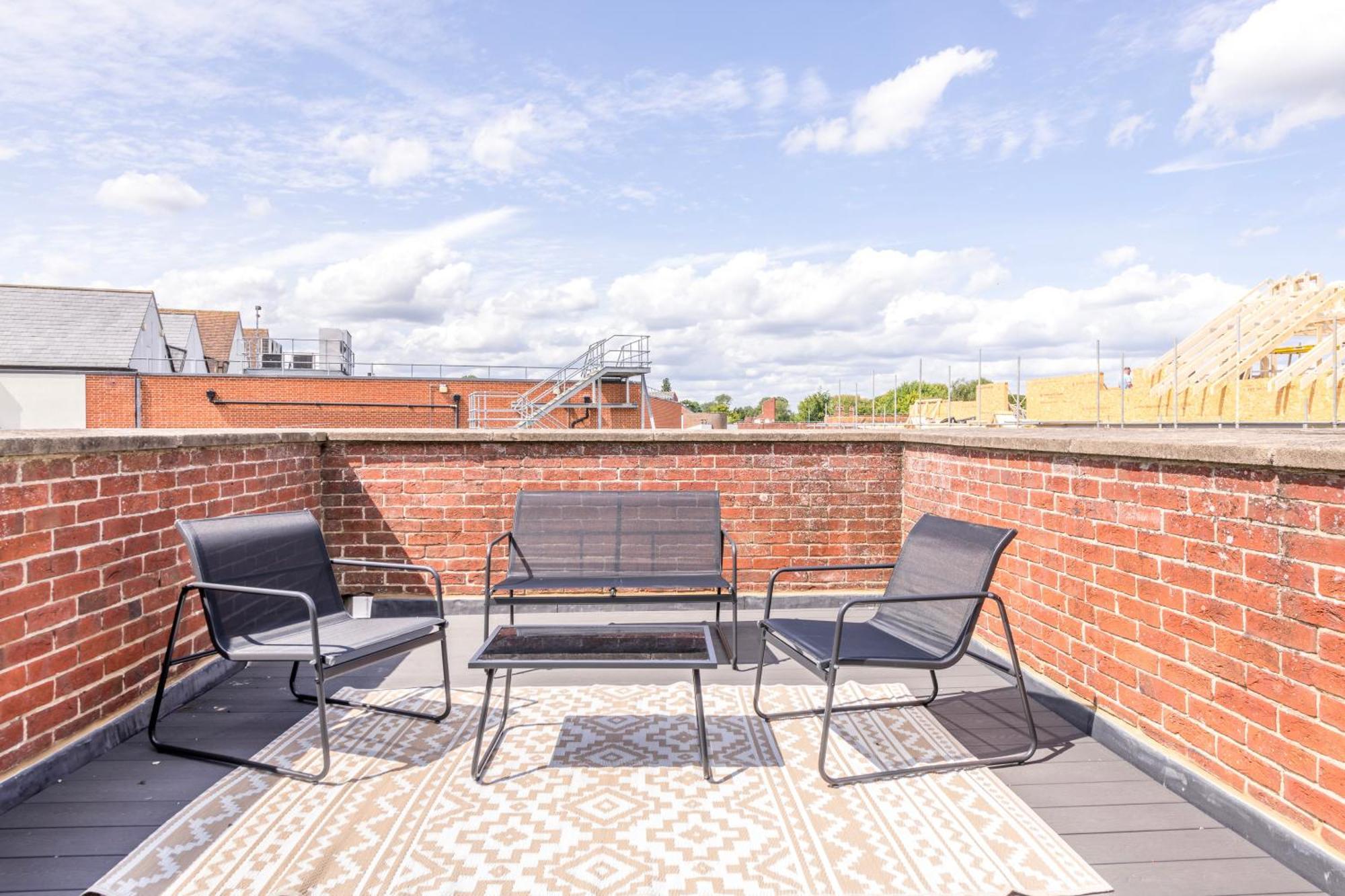 Appartement Modern Pent House Apartment - Central - 6 Guests Abingdon-on-Thames